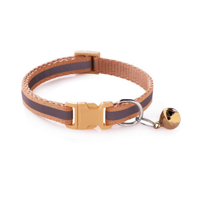 Atstarojoša kaķa kaklasiksnas drošības sprādze ar Bell Breakaway Pet Small Dog Collier ķēdes kaklarota, personalizēta Gatos Kitten Perro