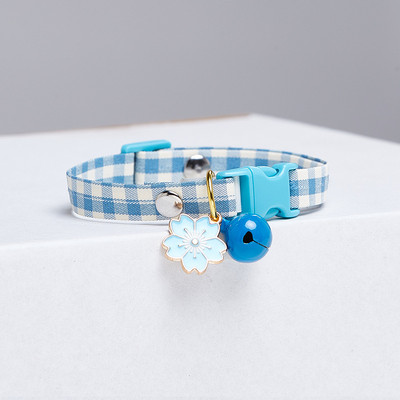 Macskanyakörv Aranyos csengő rajzfilm nyaklánc állítható nyakörv Avokádó medál Kockás macskanyakörv Macska kiskutya kisállat macska kiegészítők