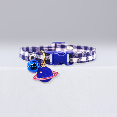 Macskanyakörv Aranyos csengő rajzfilm nyaklánc állítható nyakörv Avokádó medál Kockás macskanyakörv Macska kiskutya kisállat macska kiegészítők