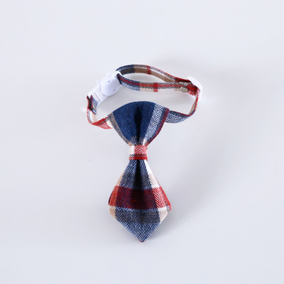 Kockás csokornyakkendő Háziállatok Macska nyakörvek Állítható kiskutya chihuahua nyaklánc biztonsági csat cica csokornyakkendő nyúl nyakkendő