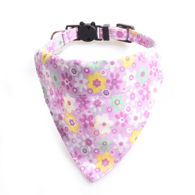 Floral Animal de companie Guler pentru pisici Accesorii pentru câini Colier cu clopoțel Chaturi Arc Bandana Colier floarea-soarelui Rechizite pentru capre Breakaway Charm