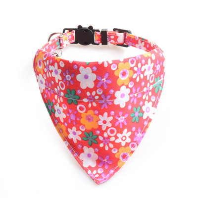 Floral Animal de companie Guler pentru pisici Accesorii pentru câini Colier cu clopoțel Chaturi Arc Bandana Colier floarea-soarelui Rechizite pentru capre Breakaway Charm