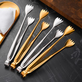 Svédasztalos Grill Steak Ételfogók Hús fogas tálaló kapcsos Hosszú nyelű Hotel Törölközőbilincs Otthoni Konyha Főzőedények