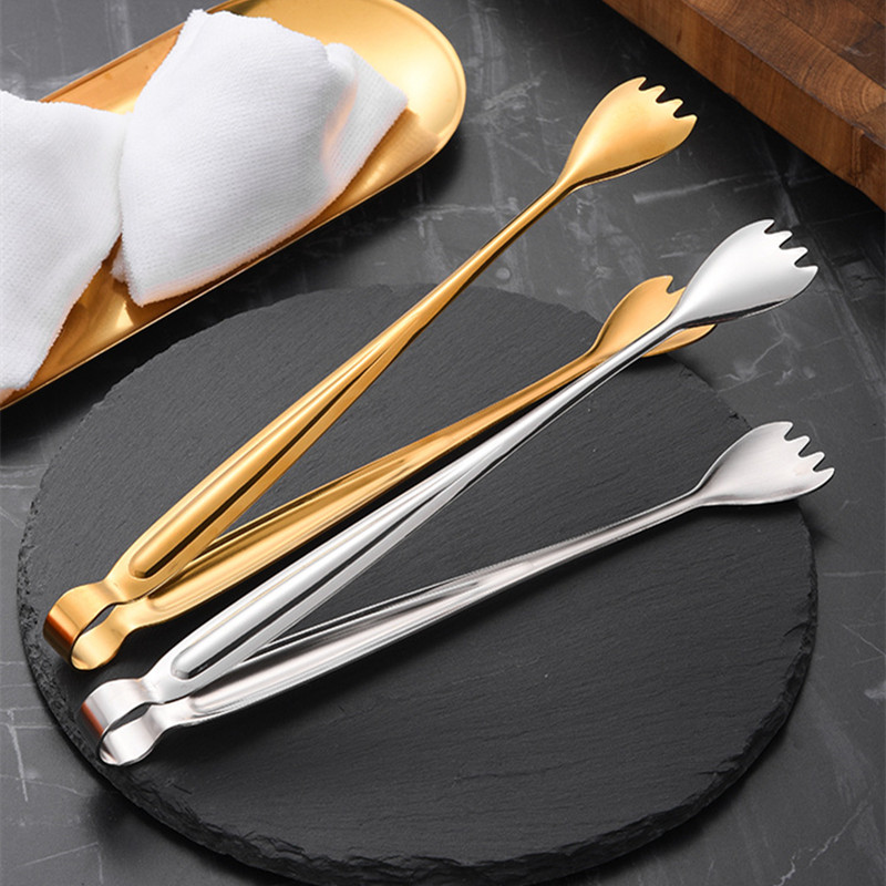Svédasztalos Grill Steak Ételfogók Hús fogas tálaló kapcsos Hosszú nyelű Hotel Törölközőbilincs Otthoni Konyha Főzőedények