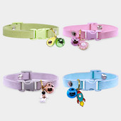 Karikatūra Astronauta kulonu kaķa kaklasiksna ar zvaniņu, stingru gudru kaķa kaklu rotaslietas kaķu apkakles kaķu kaklarota kucēnu kaķēnu aksesuāri