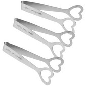 Virtuves instrumenti Pārtika Kāzas Nerūsējošais tērauds Sirds formas skava Cukura sorbeta dāvana Virtuves piederumi