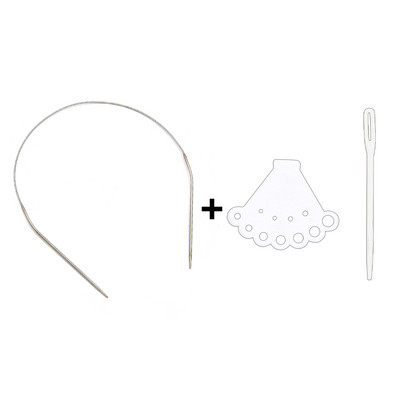 1,6–4,8 mm dobas adatas tamboradatas, izgatavotas adatas, apļveida adāmadatas, sīkrīki, apģērbi, šūšanas piederumi.