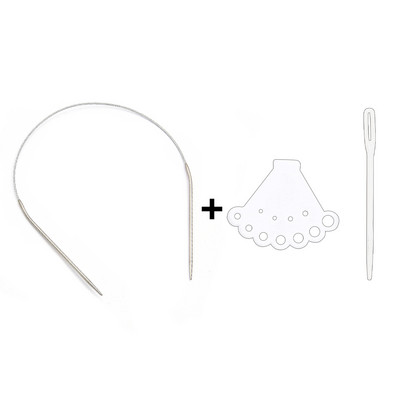 1,6–4,8 mm dobas adatas tamboradatas, izgatavotas adatas, apļveida adāmadatas, sīkrīki, apģērbi, šūšanas piederumi.