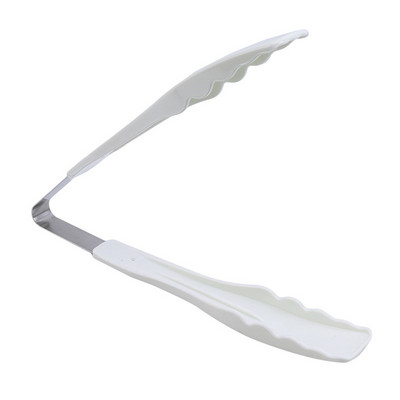 Konditorejas skava Barbekjū Virtuves knaibles Nerūsējošais tērauds + Plastmasas pārtikas knaibles Virtuves piederumi Bufetes gatavošanas rīks Pretkarsts maizes klips