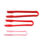 3 db 6/8/10 hüvelykes szilikon csipesz kenyér saláta csipesz konyhai sütéshez főzőeszköz Konyhai fogó BBQ Clip ételtálaló fogó