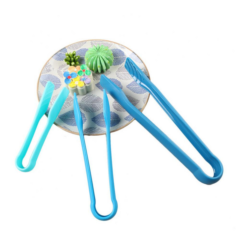 3 db 6/8/10 hüvelykes szilikon csipesz kenyér saláta csipesz konyhai sütéshez főzőeszköz Konyhai fogó BBQ Clip ételtálaló fogó