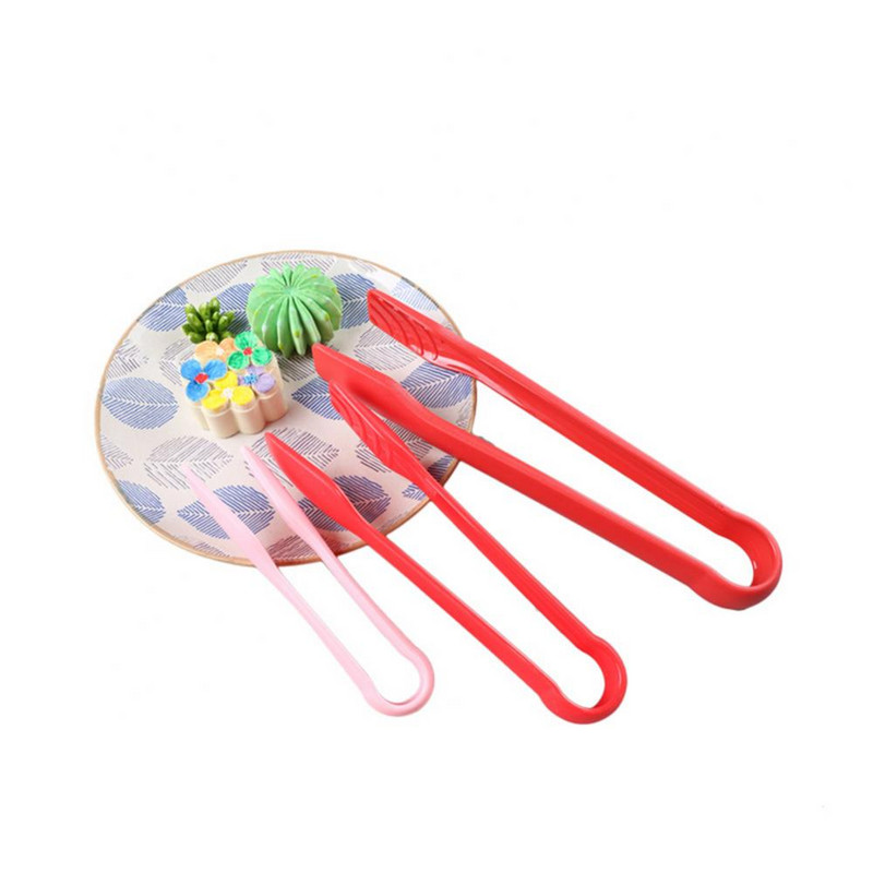 3 db 6/8/10 hüvelykes szilikon csipesz kenyér saláta csipesz konyhai sütéshez főzőeszköz Konyhai fogó BBQ Clip ételtálaló fogó