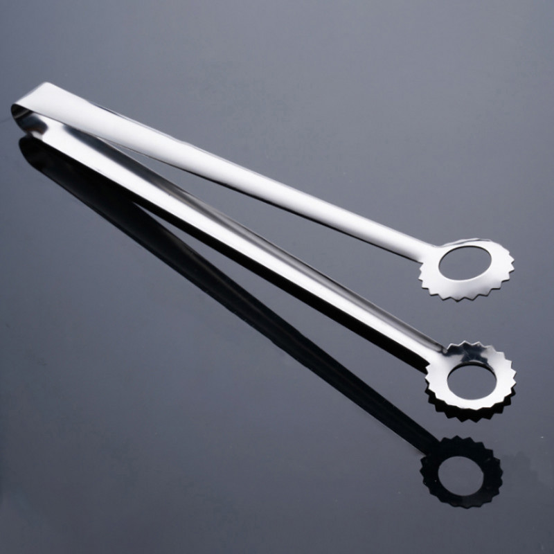 Jauns 1 gab. Nerūsējošā tērauda virtuves BBQ spailes Cute pārtikas knaibles servēšanai maizes sprādzes gatavošanas rīks Virtuves instrumentu piederumi