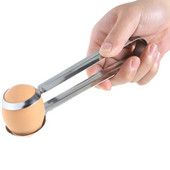 Nerūsējošā tērauda mini saspraude olām, cepšana eļļā, grils, gatavošana, pārtikas knaibles Kafijas cukurs ugunsdrošības skava Piknika virtuves piederumi