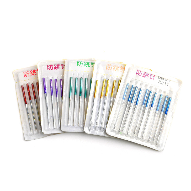 10 DB/Szett varrás sztreccs ruha gép tű Elasztikus ruha varrótű tartozékok Háztartási varróeszközök