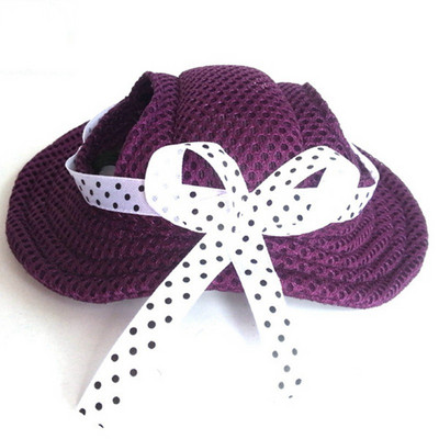 Καλοκαιρινή απόχρωση Καπέλο για κατοικίδια τζιν Καπέλα κουβά για κατοικίδια με τρύπες για τα αυτιά Καπέλο για σκύλους με στρογγυλό γείσο Εξωτερικό καπό ηλίου Καπέλο γάτας Αξεσουάρ για κατοικίδια