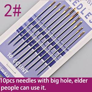 1 iepakojums nerūsējošā tērauda šūšanas adatu piespraudes rokdarbiem Mājas DIY Amatniecība Mājsaimniecības Roku darbs krustdūriena šūšanas piederumi