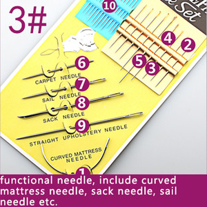 1 iepakojums nerūsējošā tērauda šūšanas adatu piespraudes rokdarbiem Mājas DIY Amatniecība Mājsaimniecības Roku darbs krustdūriena šūšanas piederumi