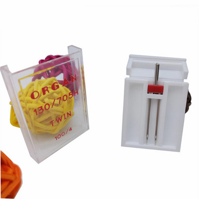 ORGAN Dvostruke rastezljive igle 75/4 75/2.5 za rastezljive pletene elastične tkanine za kućanske šivaće mašine Univerzalne dvostruke igle 90 100