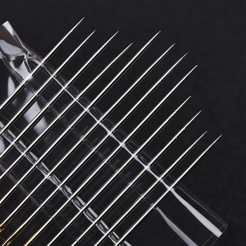 12 τμχ/σετ Βελόνες Τυφλής Χρυσή ουρά πολλαπλών μεγεθών πλαϊνό άνοιγμα από ανοξείδωτο ατσάλι Darning Hand Sewing Needles Embroidery Needle DIY