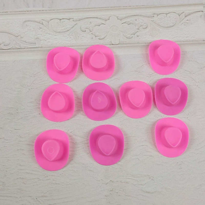 40gab Mini Cowboy Cowgirl Hat Miniature Party Cake Decoration Cepure