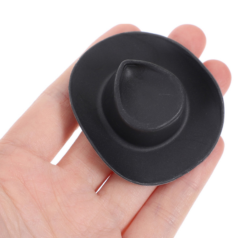 40gab Mini Cowboy Cowgirl Hat Miniature Party Cake Decoration Cepure