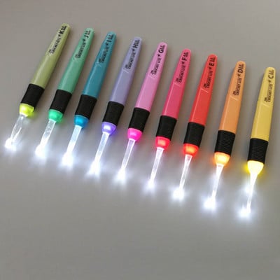 1 buc. Croșete cu lumină LED Ace de tricotat Accesorii pentru țesutUnelteClime de croșetat DIY Instrument luminos pentru ac de tricotat