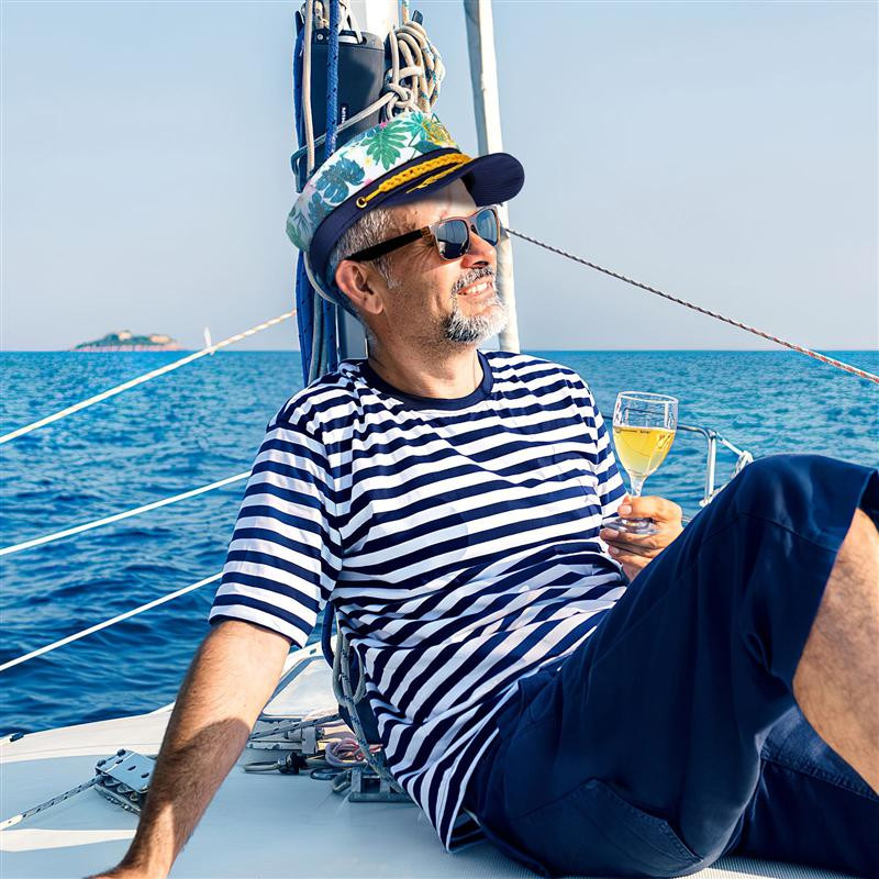 Pieaugušo jahtu cepures laivas kapteinis jūrnieks kapteiņa cepure Jūras jahtas cepure izšūta jūras ballīšu cepure Jūras tēmas vāciņi