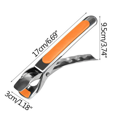 Nerūsējošā tērauda pretpiedeguma skava Bļodas noņemšanas līdzeklis Virtuves piederumi Sīkrīki Daudzfunkcionāli mājsaimniecības priekšmeti Virtuves piederumi