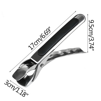 Nerūsējošā tērauda pretpiedeguma skava Bļodas noņemšanas līdzeklis Virtuves piederumi Sīkrīki Daudzfunkcionāli mājsaimniecības priekšmeti Virtuves piederumi