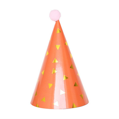 1 vnt. Linksmo gimtadienio vakarėlio kepuraitės taškinės „pasidaryk pats“ vakarėlio kūgio kepuraitės Kepuraitės berniukui mergaitėms vaikams Kūdikių vakarėliams gimtadienio šventės dekoravimo dovanos