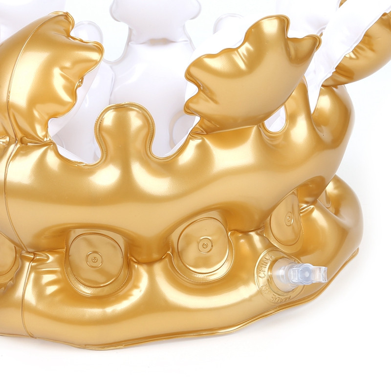 Jaunums 20 cm, radoši, personalizēti piepūšamās kronis piepūšamās cepures ballīšu piederumi skatuves rekvizīti Bērnu dzimšanas dienu ballīšu piederumi