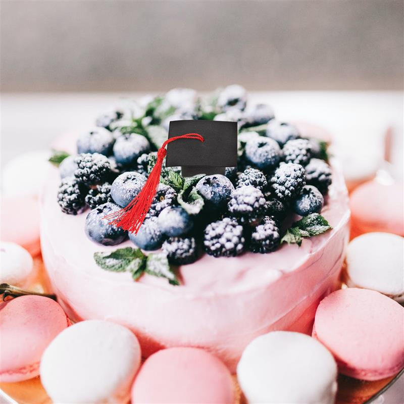 10gab Doktora cepures Mini Tranšeju Cepures Absolventu Ornaments Kūka Dekoratīvā Kūka Mini Izlaiduma Sezonas Suvenīru Cepures Rotājumi