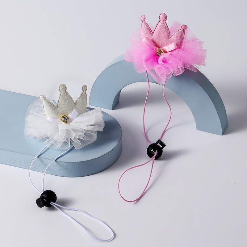 Crown Dog Születésnapi Party Kalap lányoknak Kitten Aranyos ápolási kiegészítők