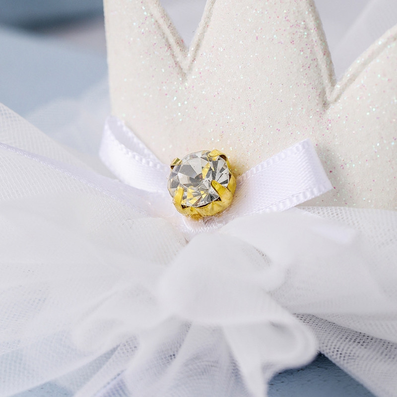 Crown Dog Születésnapi Party Kalap lányoknak Kitten Aranyos ápolási kiegészítők