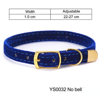 Háziállat nyakörv macska nyakörv Bell plüss anyagból állítható nyakörv kis közepes méretű kutyáknak Cica nyakörv Kismacska kiegészítők