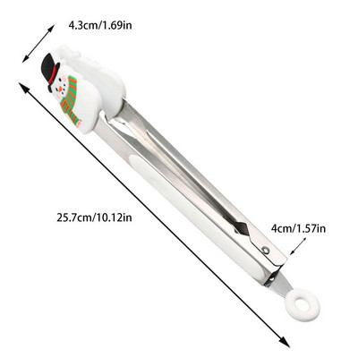 Ēdienu gatavošanai Karstumizturīgas knaibles Garās grila knaibles Neslīdošs rokturis Nerūsējošais tērauds Cepts bārbekjū saspraude Salāti Maizes skava Virtuves instrumenti