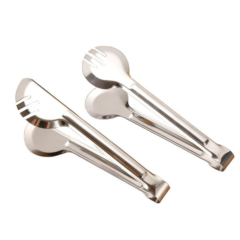 Roostevabast terasest toiduserveerimistangid suhkru jääkuubiku tangid Metallist köögitoidu serveerimistangid Klipp Teeõhtubaar Köögitarvikud