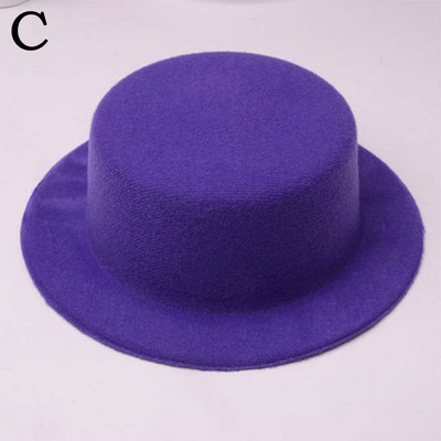 DIY 13,5 cm vecmeitu ballīte, vienkārša mini cepures pamatne, mājdzīvnieku cepure, bērnu cepure festivāla skatuves rekvizītu dekorēšanai, kosplay kostīmu amatniecības aksesuārs