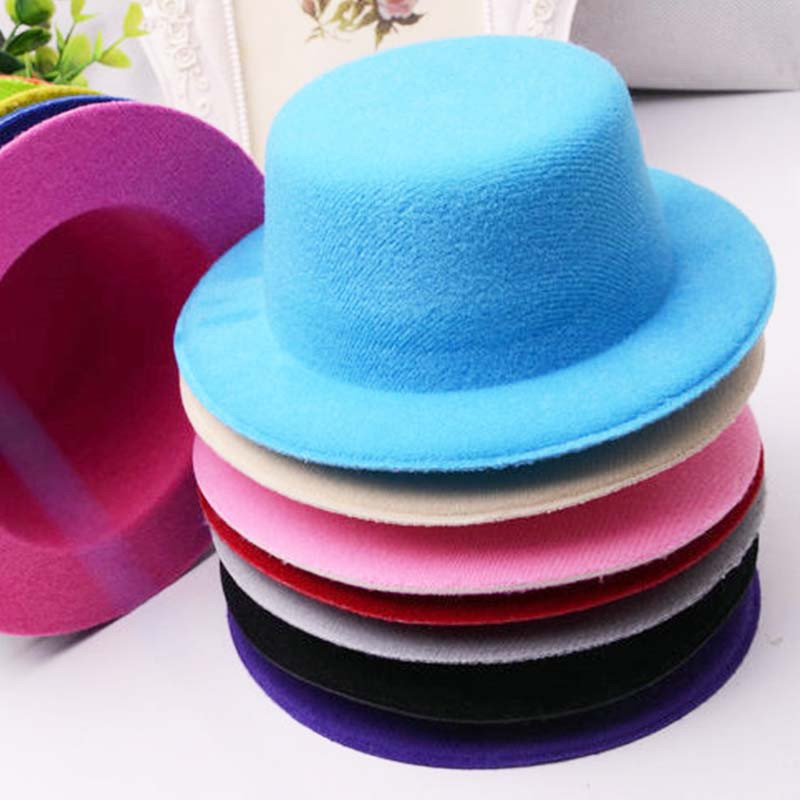 DIY 13,5 cm vecmeitu ballīte, vienkārša mini cepures pamatne, mājdzīvnieku cepure, bērnu cepure festivāla skatuves rekvizītu dekorēšanai, kosplay kostīmu amatniecības aksesuārs