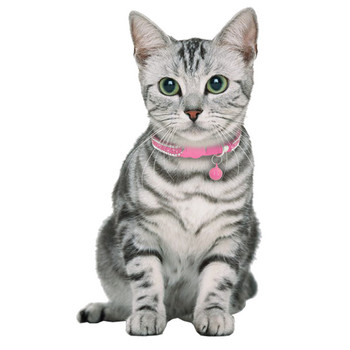 Quick Release Kitten Cat Collar Soft Bling Rhinestone Crystal Cat Колие Бижута със звънчета Кученце Куче Аксесоари за домашни любимци