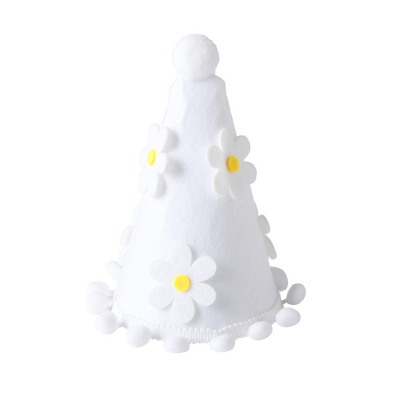 Jaukas margrietiņu cepures meitenes bērniem dzimšanas dienas ballītes cepures margrietiņu tematiskās ballītes dekorācijas kāzu 1. dzimšanas dienas bērnu dušas foto rekvizīti