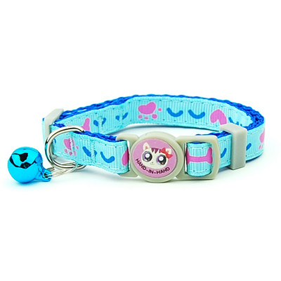 3 gab./partija Kaķu kaklasiksna Breakaway, droši regulējami mājdzīvnieku piederumi kaķēnu kaulu svītras kucēnu kaķiem kaklarota mājdzīvnieku aksesuāri