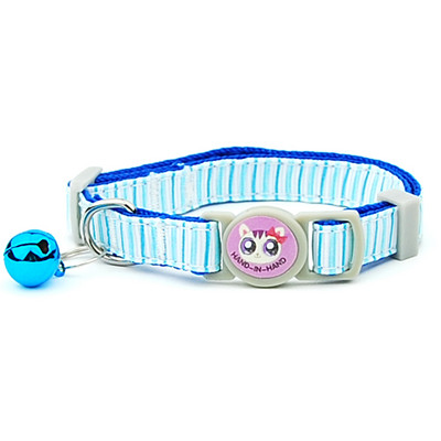 3 gab./partija Kaķu kaklasiksna Breakaway, droši regulējami mājdzīvnieku piederumi kaķēnu kaulu svītras kucēnu kaķiem kaklarota mājdzīvnieku aksesuāri
