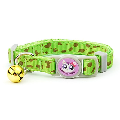 3 gab./partija Kaķu kaklasiksna Breakaway, droši regulējami mājdzīvnieku piederumi kaķēnu kaulu svītras kucēnu kaķiem kaklarota mājdzīvnieku aksesuāri