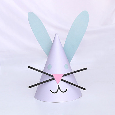 4db 1 2 3 Születésnapi sapkák Aranyos nyúl korona 1. születésnapi sapka Újszülött születésnapi fejpánt 1 éves születésnapi parti díszek