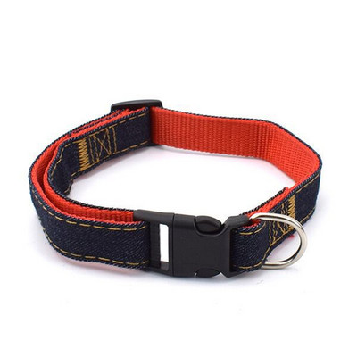 Κολιέ για σκύλους γάτας Κολιέ τζιν για κατοικίδιο κουτάβι γατάκι Ρυθμιζόμενο κολάρο για σκύλους Εξάρτημα για σκύλους Προμήθειες για γάτες Αξεσουάρ σκύλου