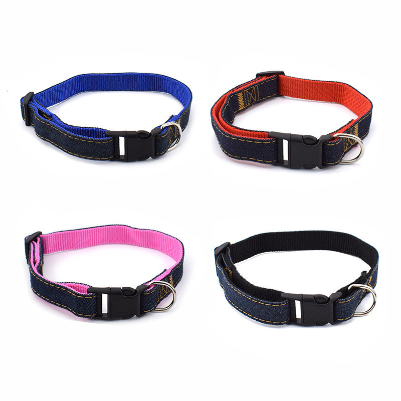 Κολιέ για σκύλους γάτας Κολιέ τζιν για κατοικίδιο κουτάβι γατάκι Ρυθμιζόμενο κολάρο για σκύλους Εξάρτημα για σκύλους Προμήθειες για γάτες Αξεσουάρ σκύλου
