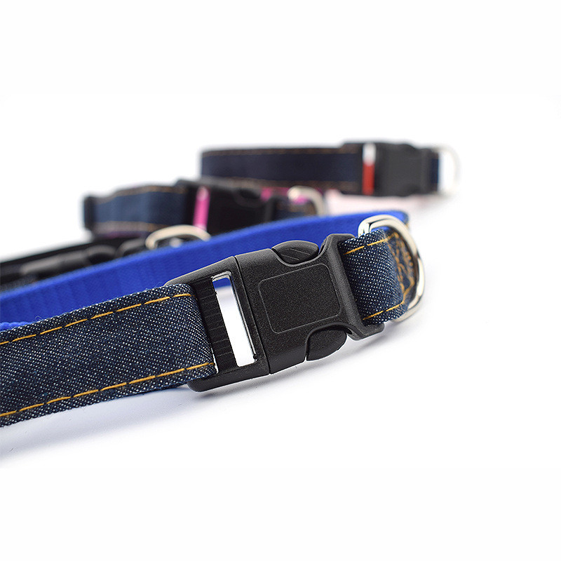 Κολιέ για σκύλους γάτας Κολιέ τζιν για κατοικίδιο κουτάβι γατάκι Ρυθμιζόμενο κολάρο για σκύλους Εξάρτημα για σκύλους Προμήθειες για γάτες Αξεσουάρ σκύλου