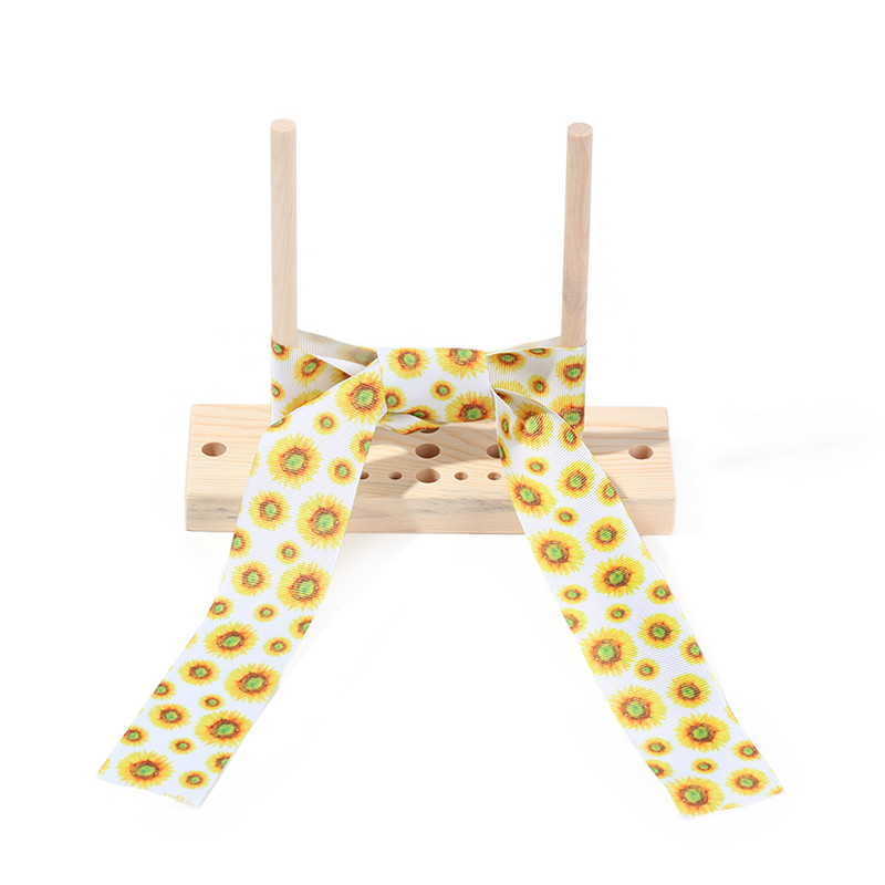 1 komplekts 5 vienā daudzfunkcionāls cietkoksnes loku veidotājs, satīna vainaga dāvanu iesaiņošanas rīks, locīšanas rīks, lentes amatniecība.